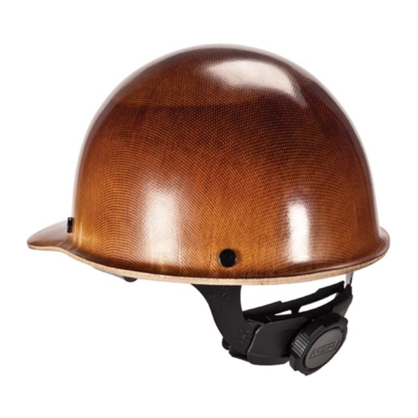 MSA 454617 Skullgard® Protective Cap Natural Tan - w Staz-On Suspension Standard
