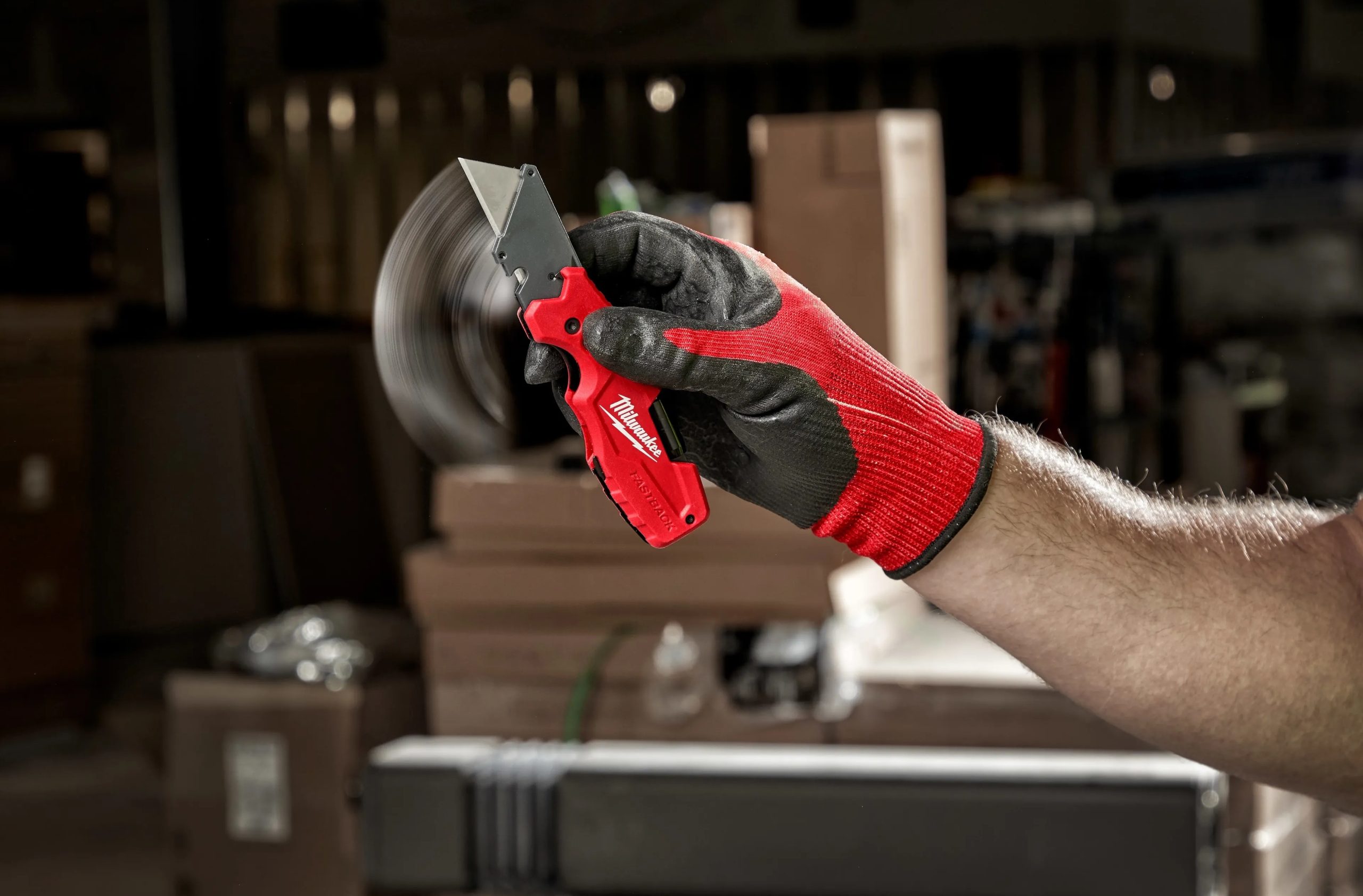 Milwaukee 48-22-1505D FASTBACK 6-in-1 Folding Utility Knife with General Purpose Blade 2-Pack