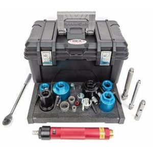 WHEELER REX Model 8200 Hot Tapping System for 3/4” & 1” Steel & Copper