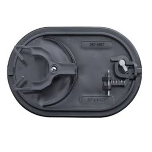 Trumbull Mfg. 367-5657 10” x 6.5” Polymer Yokebox Lid