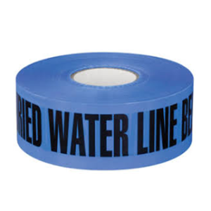 Trumbull Mfg. 100-625-00085 3" x 1,000' Non-Detectable Warning Tape Water Line