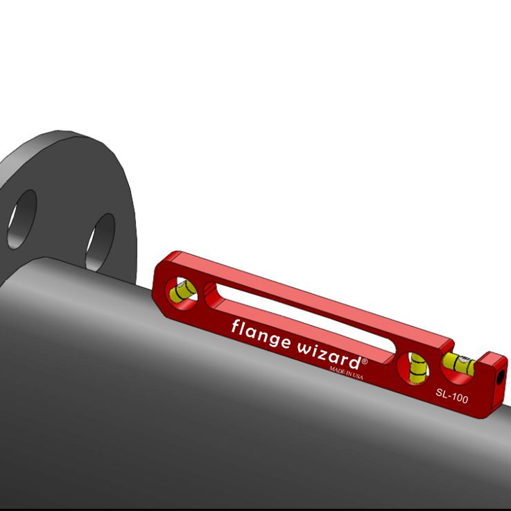 Flange Wizard SL-100 9 in Standard Pocket Level