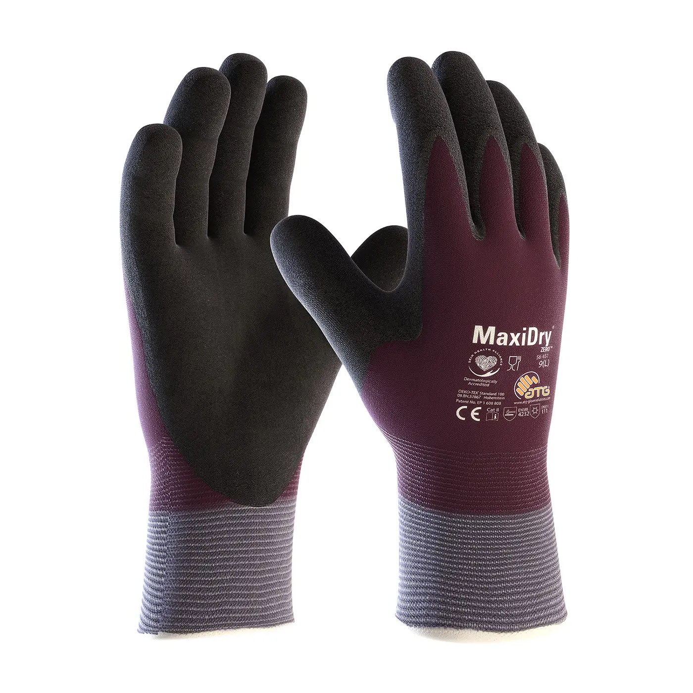 PIP 56-451 MaxiDry® Zero™ Seamless Knit ATG Nylon Glove with Thermal Lining