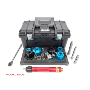 Wheeler Rex 8209 Hot Tapping System for 3/4”- 2” CTS Flare/Compression for Plastic Ductile Iron Cast Iron