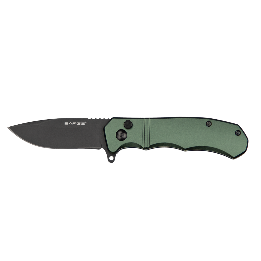 Sarge Knives SK-827 Command - Army Green Turbo Lock Folder