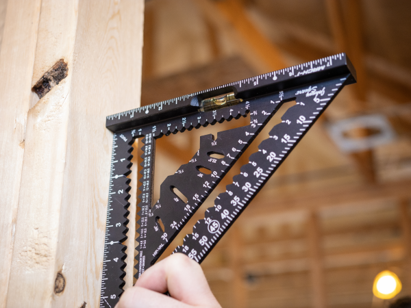 Johnson Level 1904-0700V 7-1/4" Johnny Square® MACH-1™ Smart Mark™ Rafter Square