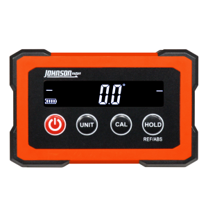 Johnson Level 1886-1000 Dual-Screen Magnetic Digital Angle Gauge and Level