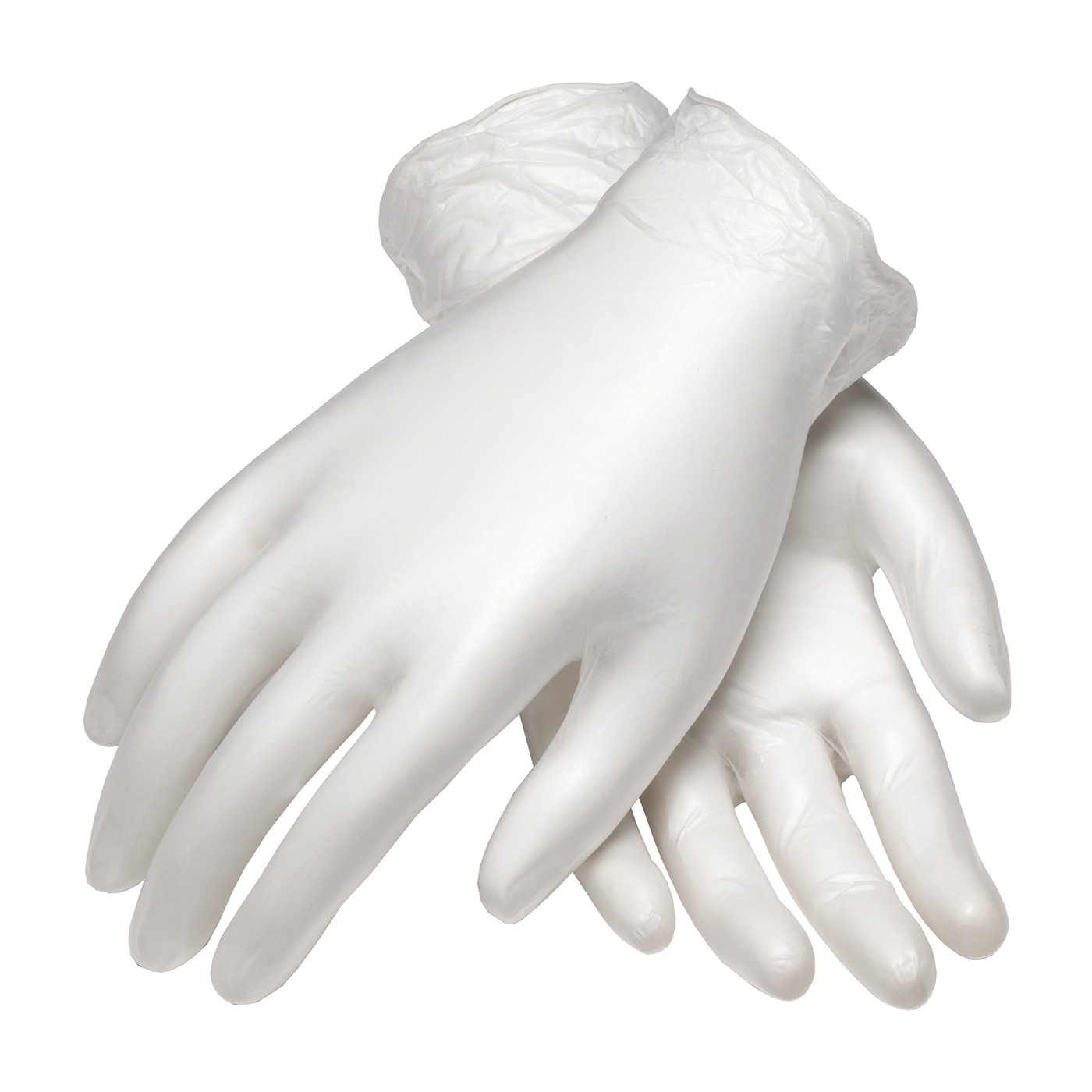 PIP 64-V2000PF Ambi-dex® Industrial Grade Disposable Vinyl Glove, Powder Free - 4 Mil