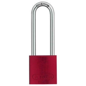 ABUS 40619 72/40HB75 Safety Lockout Padlock Keyed Different Red