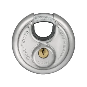 ABUS 28013 Diskus 28/70 Padlock Keyed Alike Twin Pack
