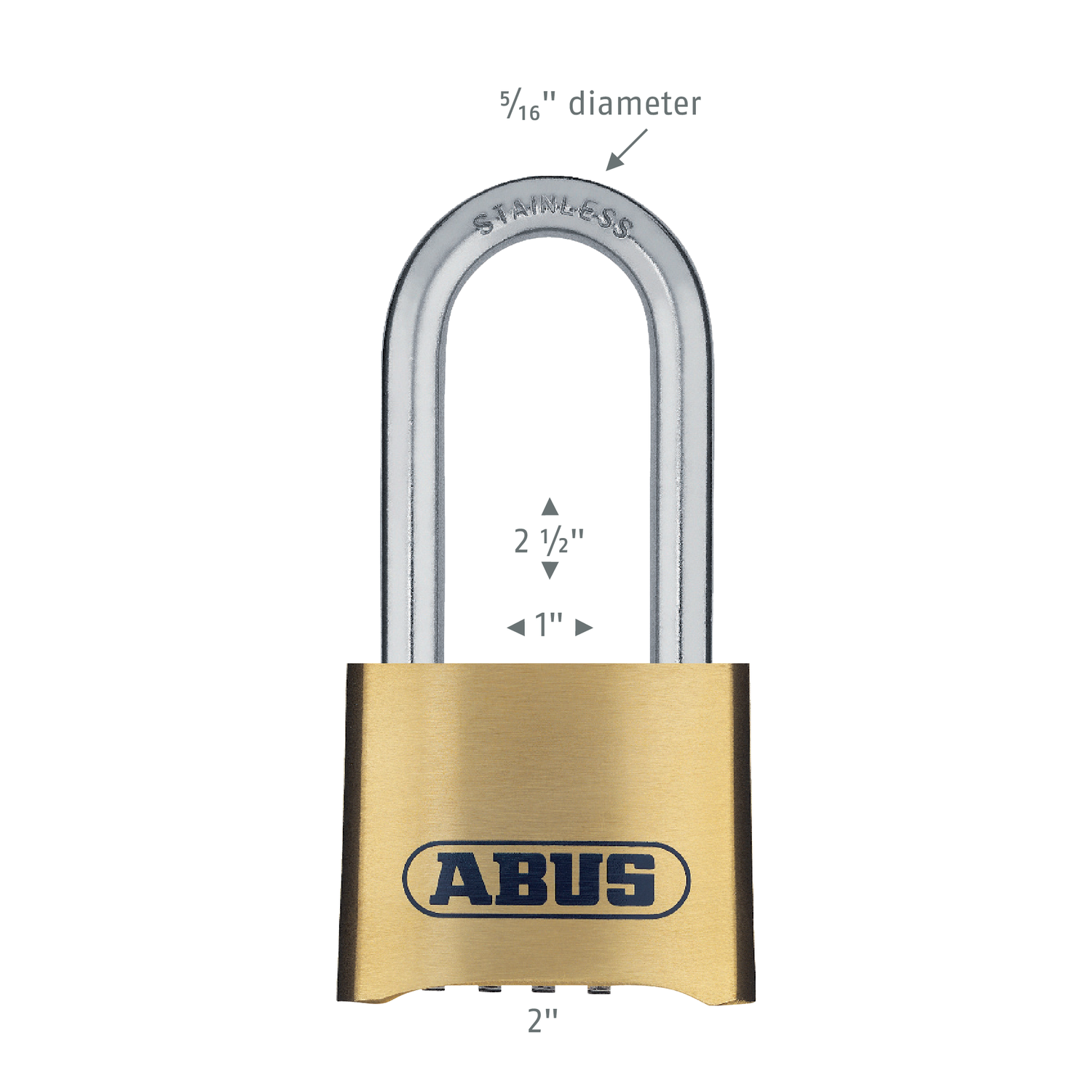 Solid forged brass body provides superior protection and weather resistance Stainless steel shackle and corrosion resistant inner components for ultimate rust protection Precision locking mechanism with special protection against manipulation 4-digit resettable code Resetting tool included