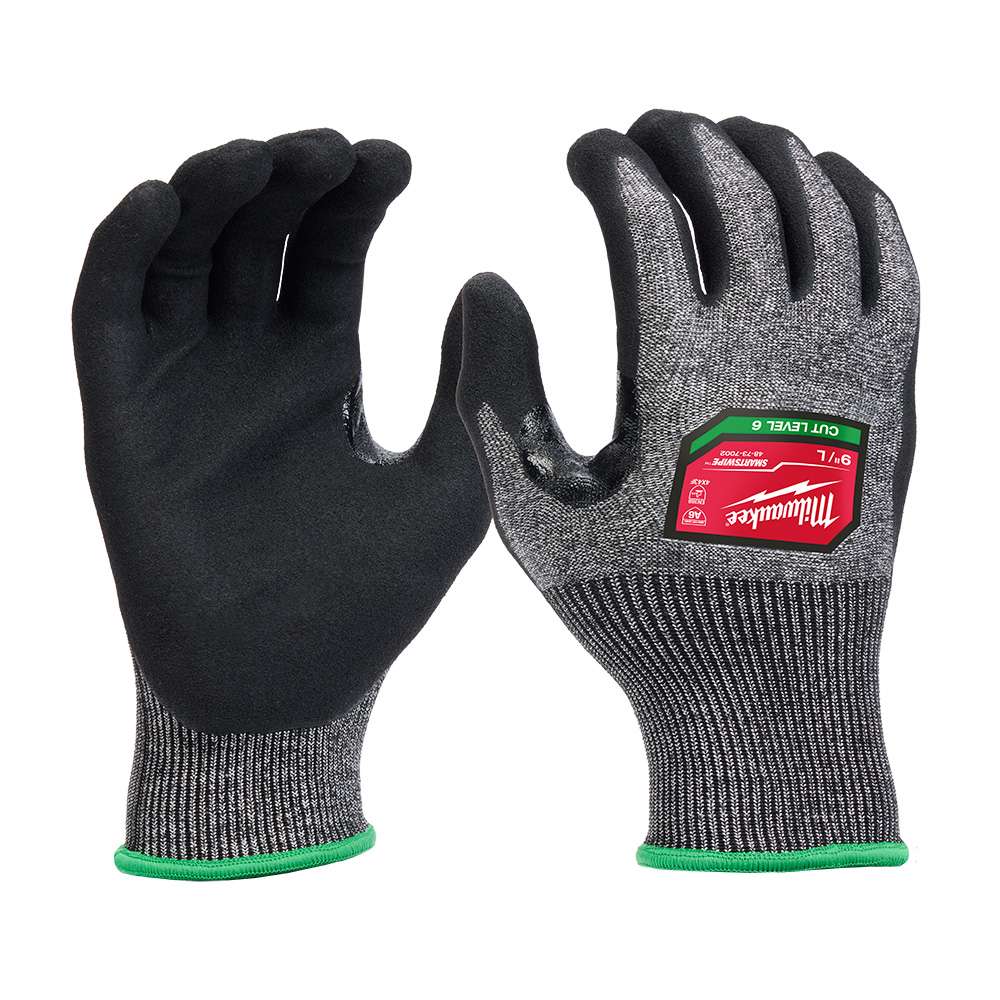 Milwaukee Cut Level 6 High-Dexterity Nitrile Dipped Gloves