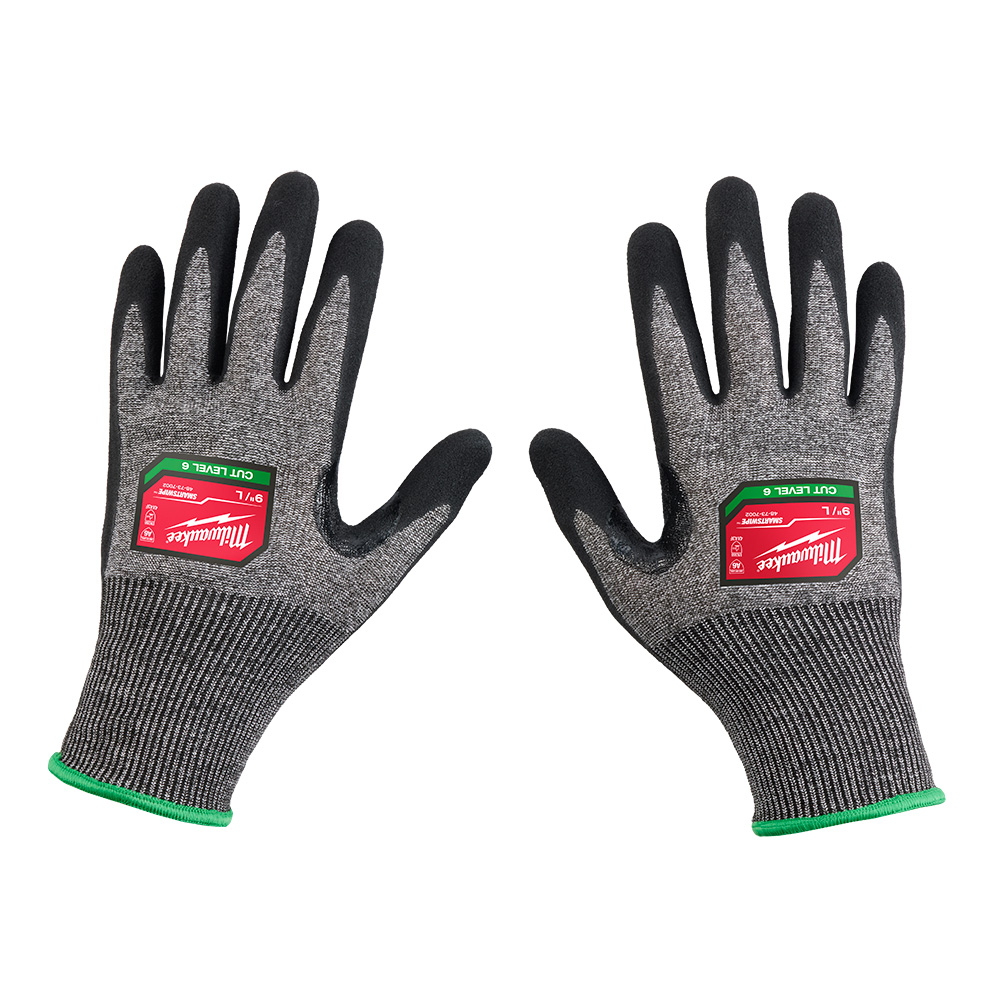 Milwaukee Cut Level 6 High-Dexterity Nitrile Dipped Gloves