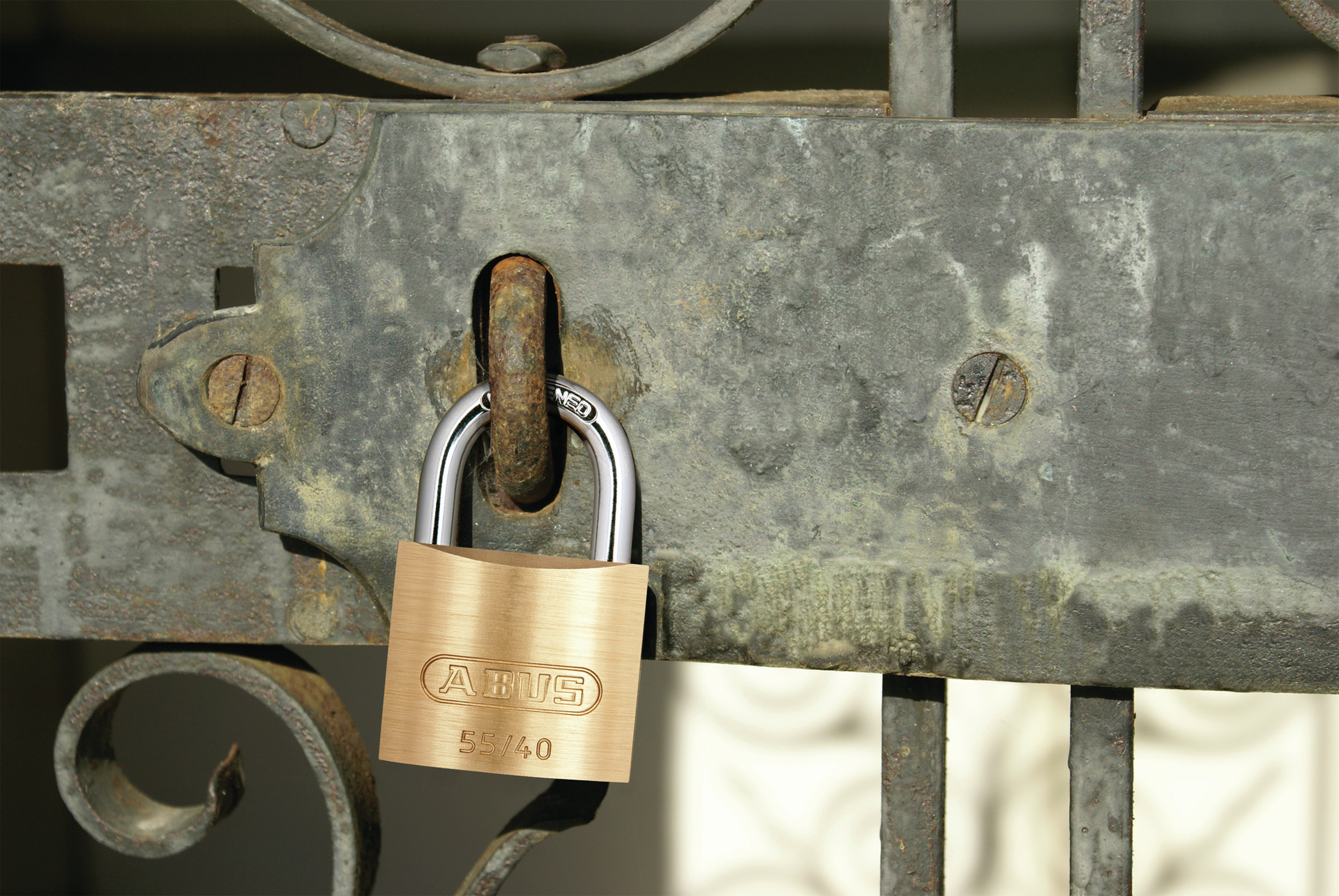 ABUS 55/25 Brass Padlock 7/16" Shackle