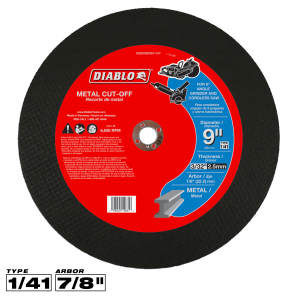 Diablo DBD090094101F - 9" Metal Cut-Off Disc