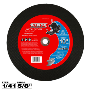 Diablo DBD100093L01F - 10" Metal Cut-Off Disc