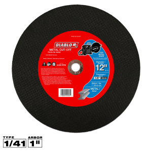 Diablo DBD120125A01F - 12" Metal Cut-Off Disc
