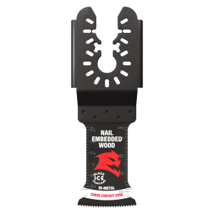 Diablo DOU125BW3 - 1-1/4" Demo Demon™ Universal Fit Bi-Metal Oscillating Blades for Nail-Embedded Wood (3-pk)