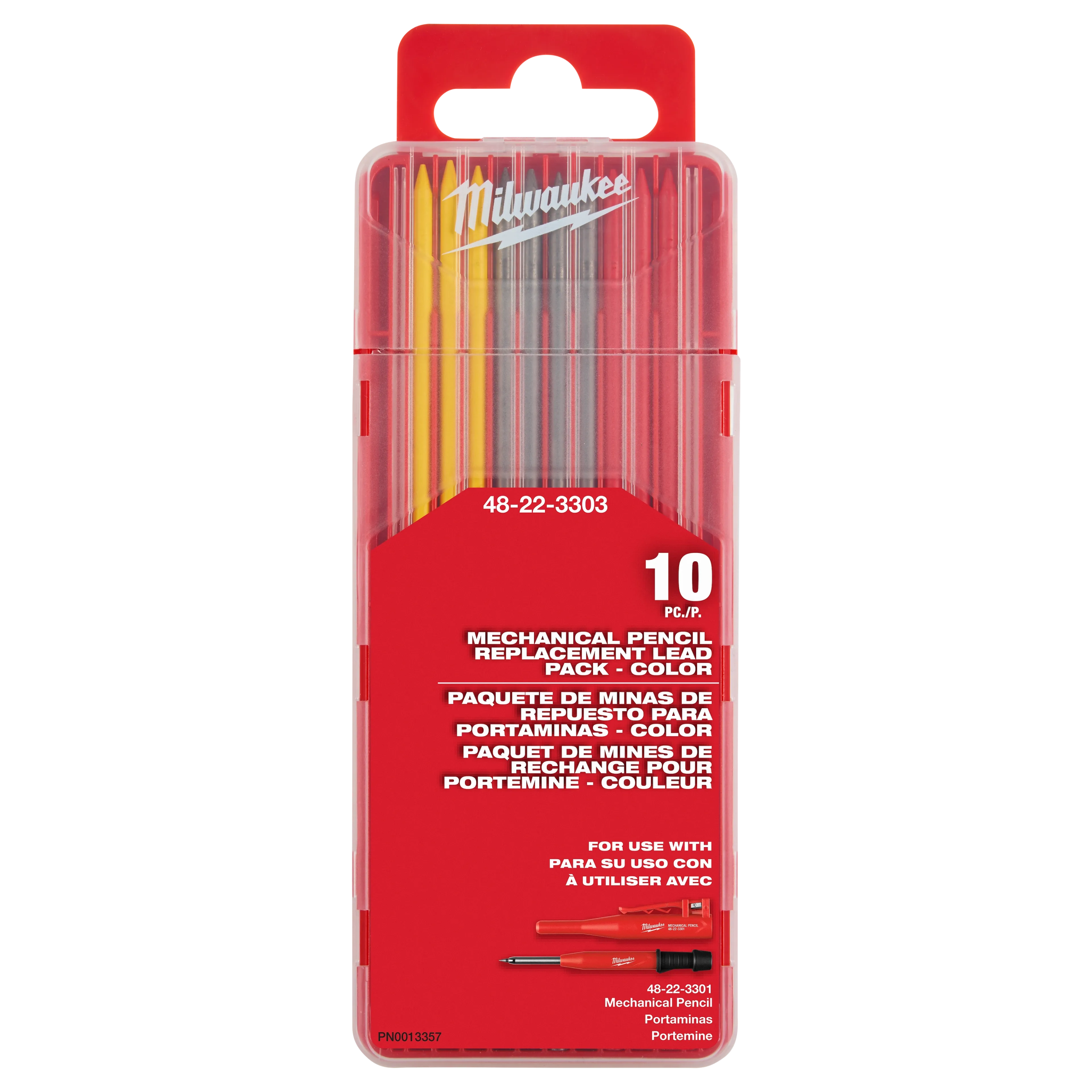 Milwaukee 48-22-3303 Mechanical Pencil Replacement Lead – Color