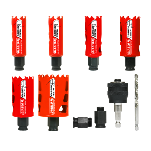 Diablo DHS09SGPCT - 9 pc General Purpose Carbide Teeth Hole Saw Set