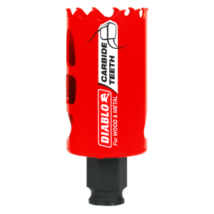 Diablo DHS1500CT - 1-1/2" Carbide Teeth Hole Saw for Wood and Metal