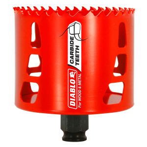 Diablo DHS3250CT - 3-1/4" Carbide Teeth Hole Saw for Wood and Metal