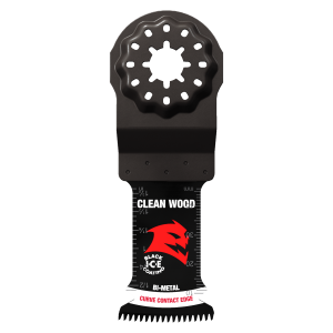 Diablo DOS125JBW3 - 1-1/4" Demo Demon™ Starlock Bi-Metal Oscillating Blades for Clean Wood (3-pk)