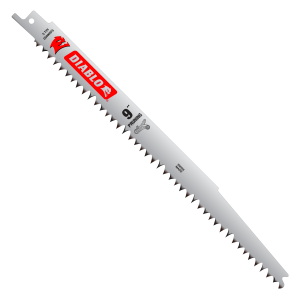 Diablo DS0905FG5 - 9" 5TPI Fleam Ground Reciprocating Saw Blades for Pruning (5-pk)