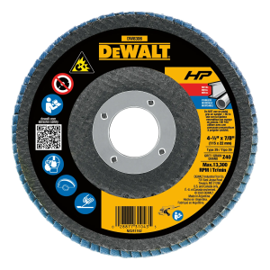DEWALT DW8306 4-1/2 Inch 40 Grit Type 29 Flap Disc