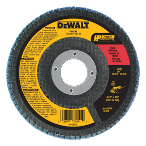 DEWALT DW8308 4-1/2 Inch 60 Grit Type 29 Flap Disc