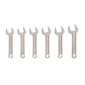 TEKTON WSE90201 6-Piece Metric Service Wrench Set 19–24 mm