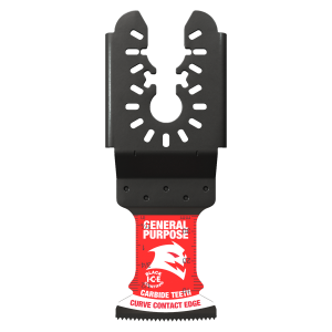 Diablo DOU125CGP3 - 1-1/4"(w) x 1-1/2"(d) AMPED™ Demo Demon™ Universal Fit Carbide Teeth Oscillating Blade for General Purpose Cuts (3-pk)